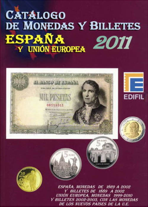 Catálogo de monedas y billetes España y Unión Europea