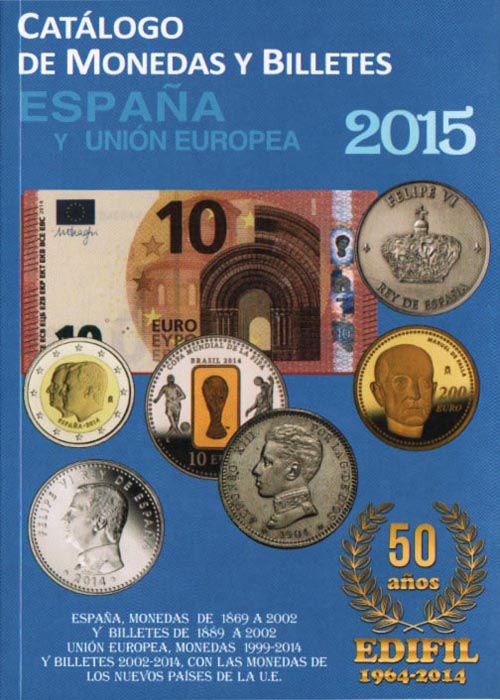 Catálogo de monedas y billetes España y Unión Europea