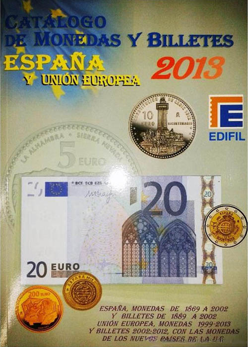 Catálogo de monedas y billetes España y Unión Europea