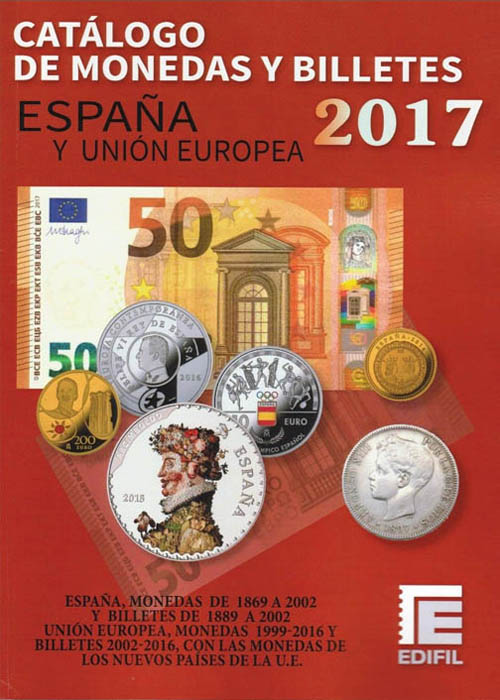 Catálogo de monedas y billetes España y Unión Europea