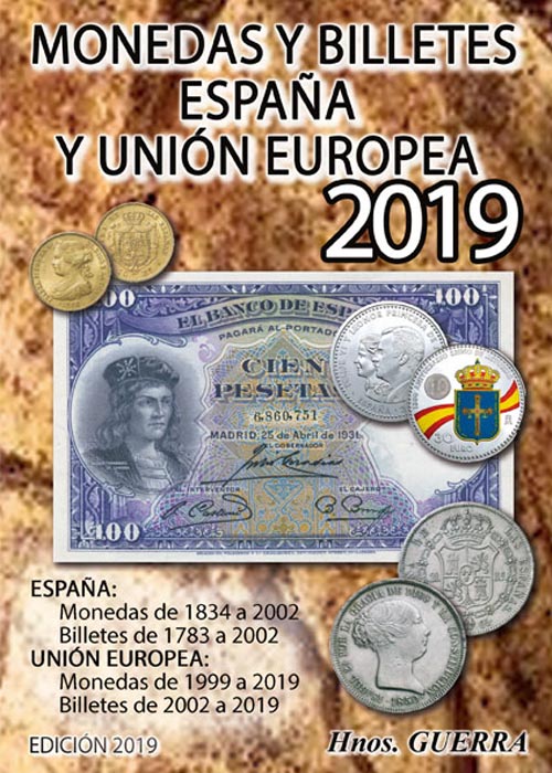 Catálogo de las monedas españolas y de la Unión Europea