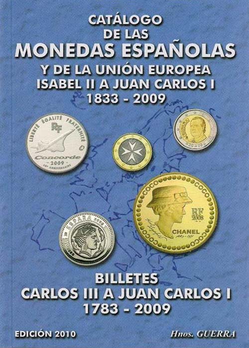 Catálogo de las monedas españolas y de la Unión Europea